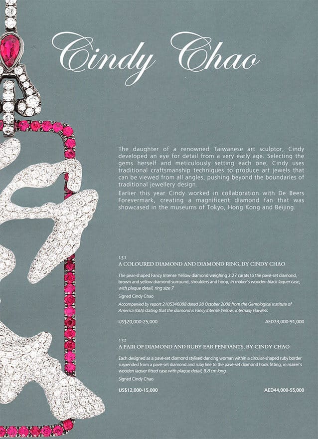 Cindy chao engagement ring sale